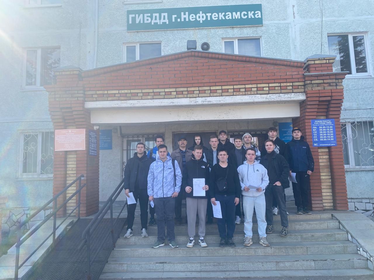 Курсанты Нефтекамска успешно сдали экзамены в ОГИБДД